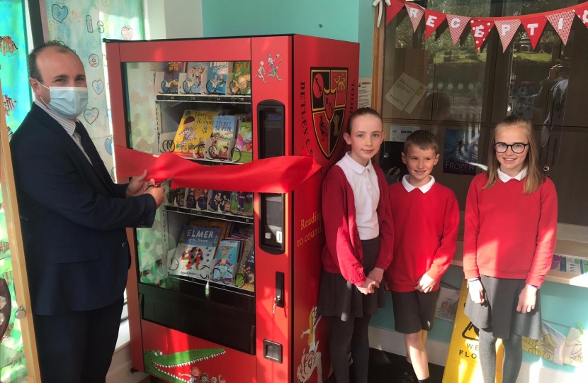NEW "READING MACHINES" AT LOCAL SCHOOLS 