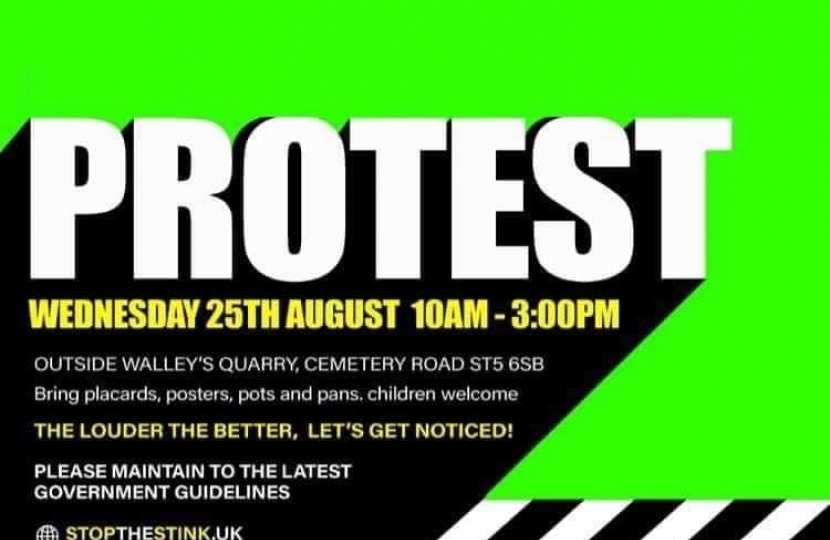 WALLEY'S PROTEST TOMORROW 
