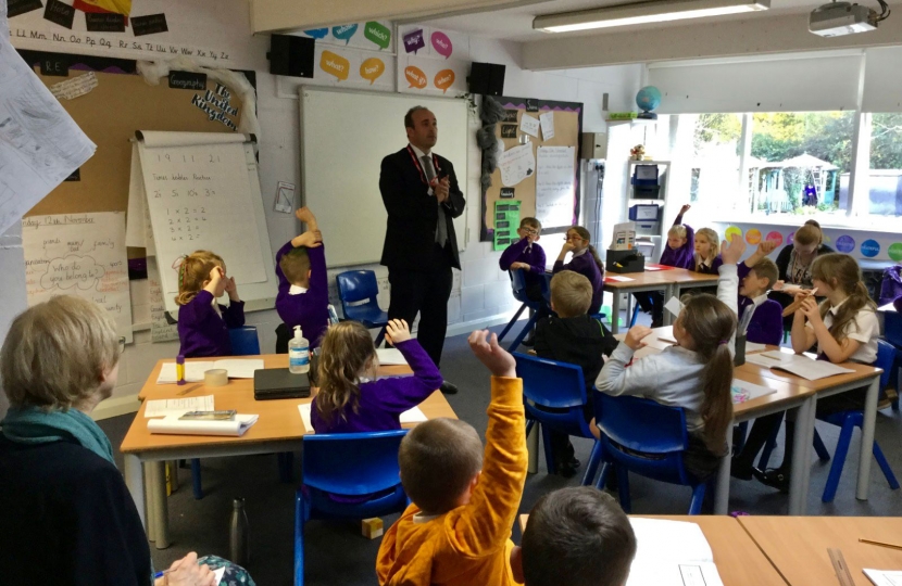 VISIT TO SILVERDALE PRIMARY ACADEMY