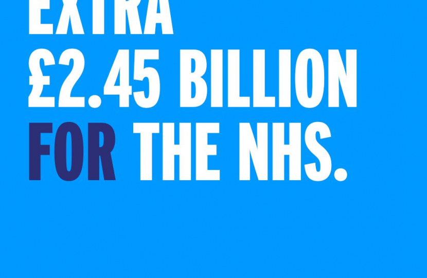 More funding for NHS