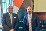 Aaron with Avanti West Coast’s new Managing Director, Andy Mellors